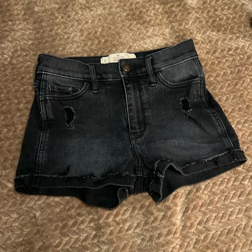 Hollister high rise Jean shorts